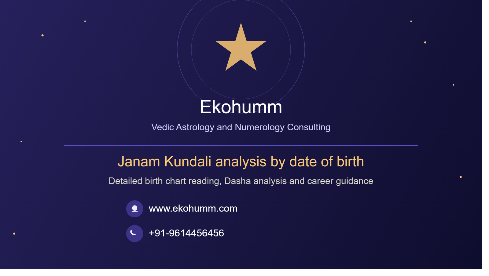 Ekohumm Astrology