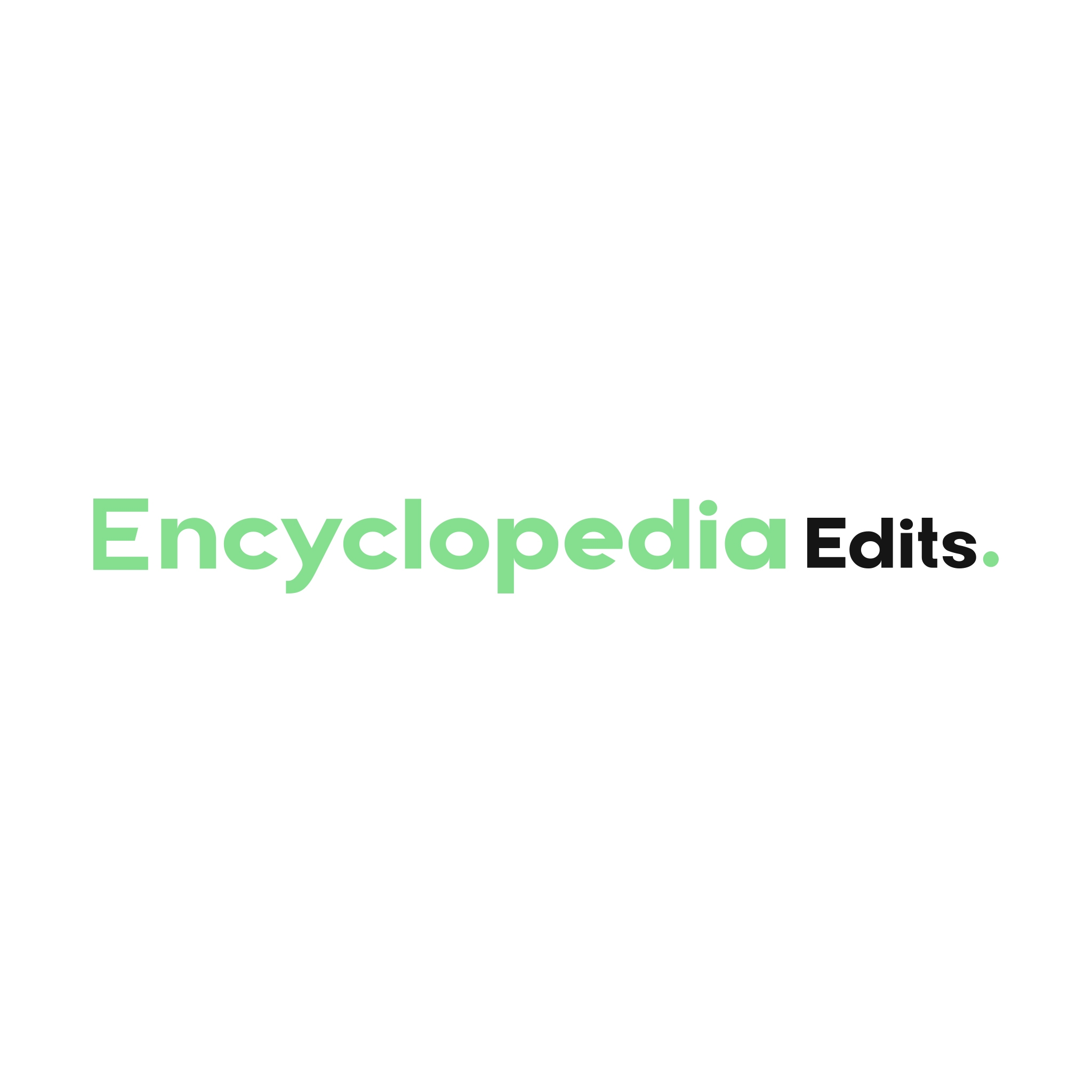 Encyclopedia Edits