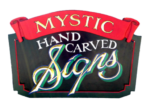 Mystic Carved Signs